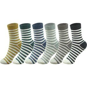 Womens Mini Crew Socks Combed Cotton Casual Athletic Quarter Socks for